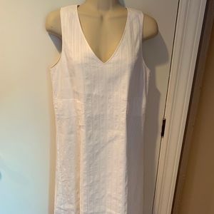 Theory linen shift dress